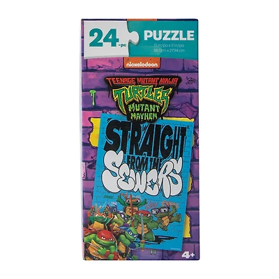 Nickelodeon™ Teenage Mutant Ninja Turtles Mutant Mayhem Puzzle 24-Pcs