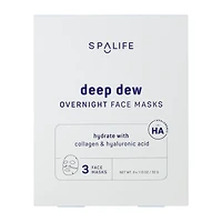 Spalife Deep Dew Overnight Face Masks 3-Pack