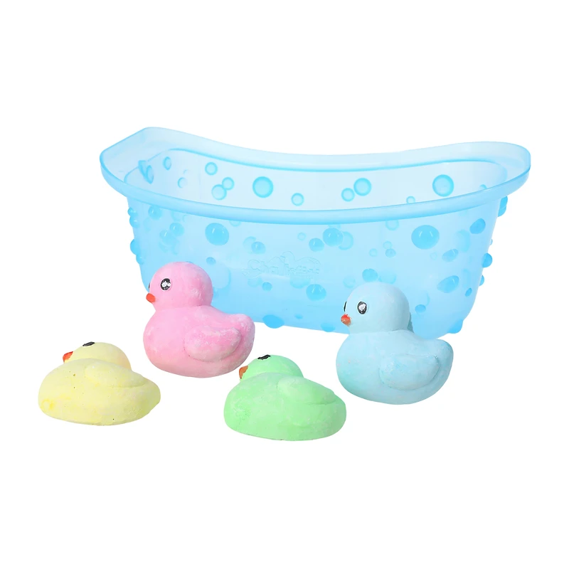 Chalkfiti Bathtub Ducky Chalk Set 4-Pack