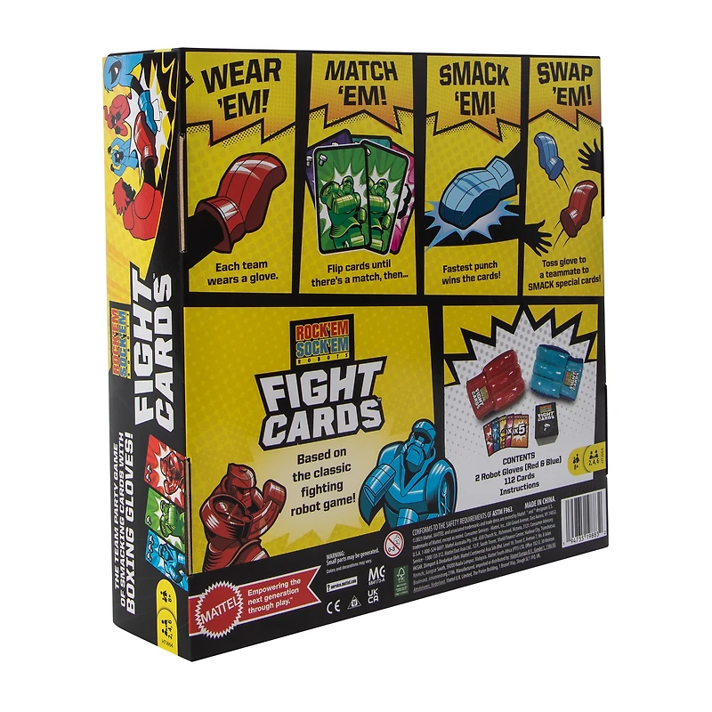 Rock'em Sock'em Fight Cards™ Toy Set