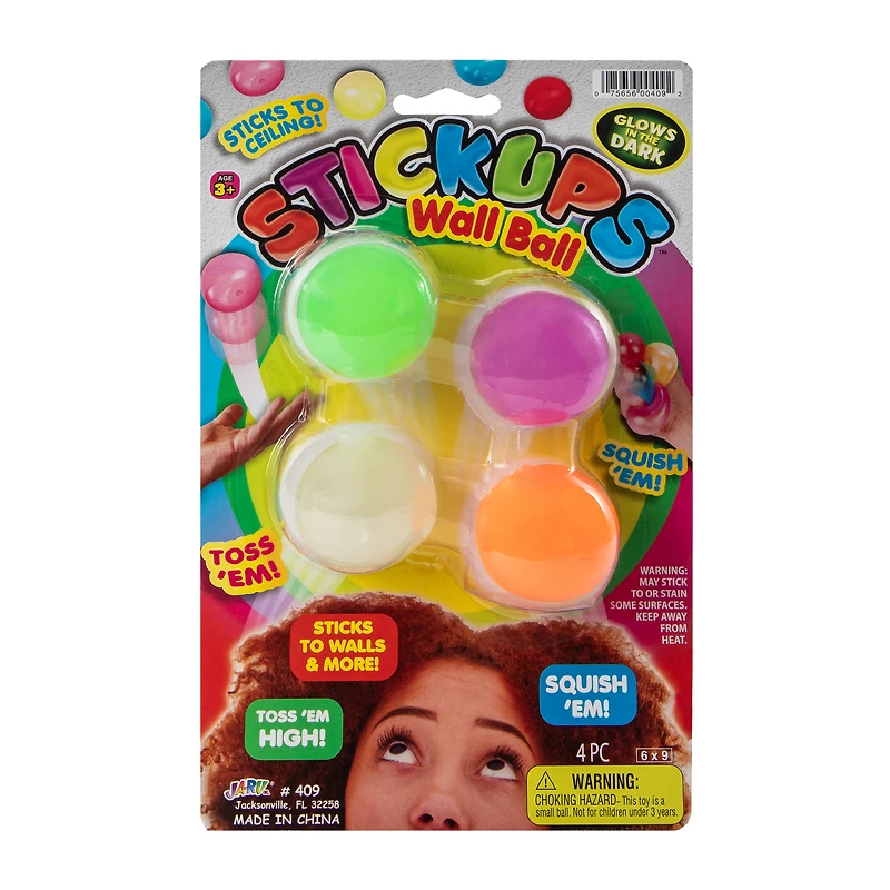 Stickups™ Wall Ball 4-Pack
