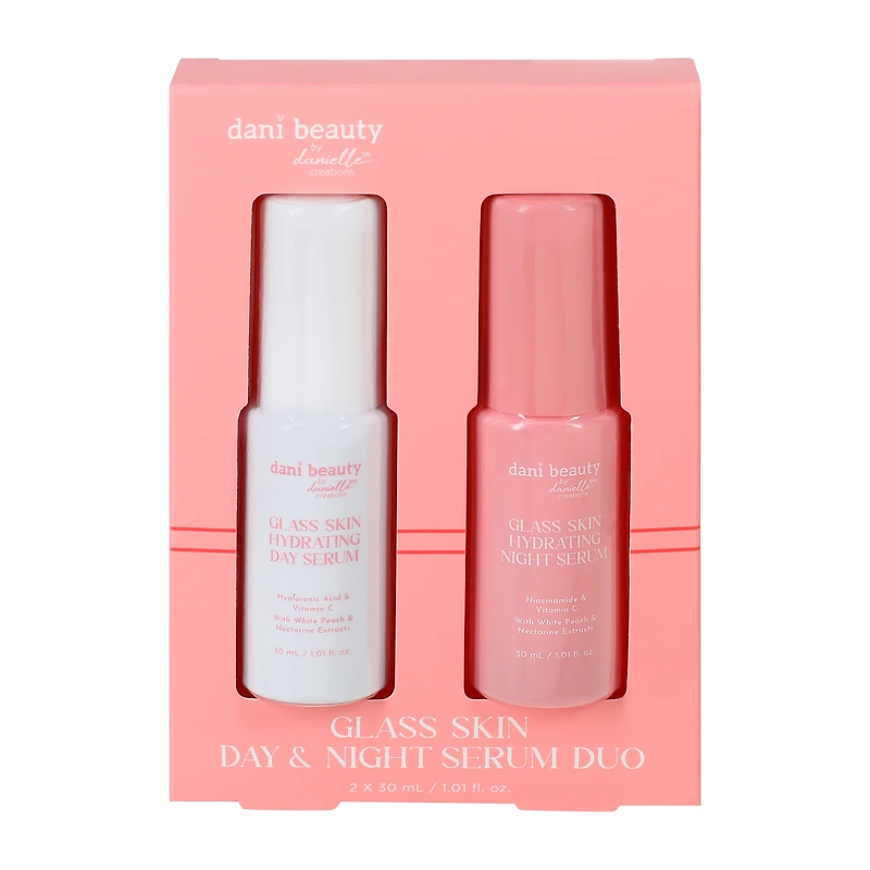 Dani Beauty By Danielle Creations™ Glass Skin Day & Night Serum Duo 2-Pack