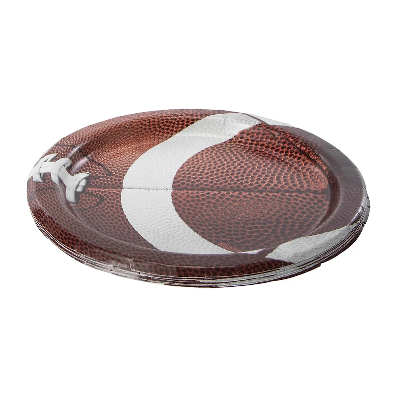 Football Printed Party Plates