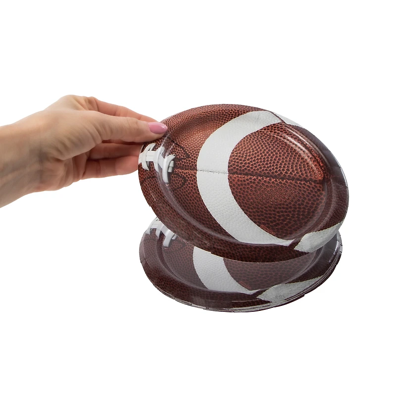Football Printed Party Plates