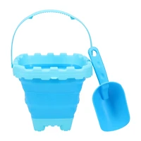 Beach Collapsible Bucket + Shovel Set