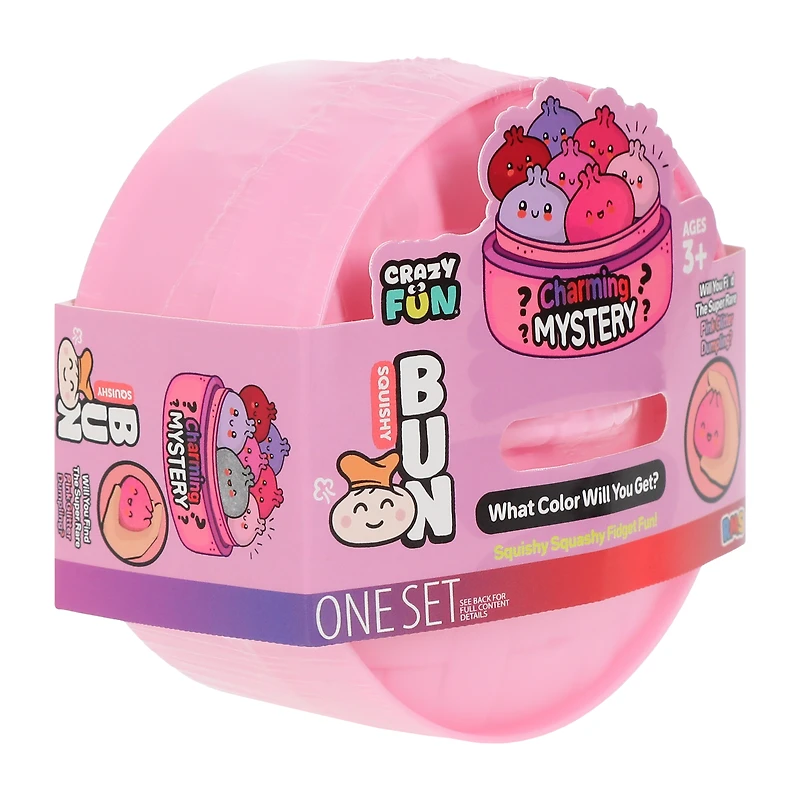 Crazy Fun® Charming Mystery Squishy Bun Set