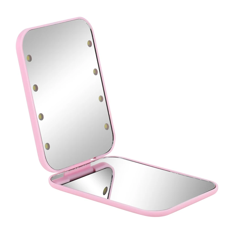 Urban Butterfly LED Mini Travel Mirror