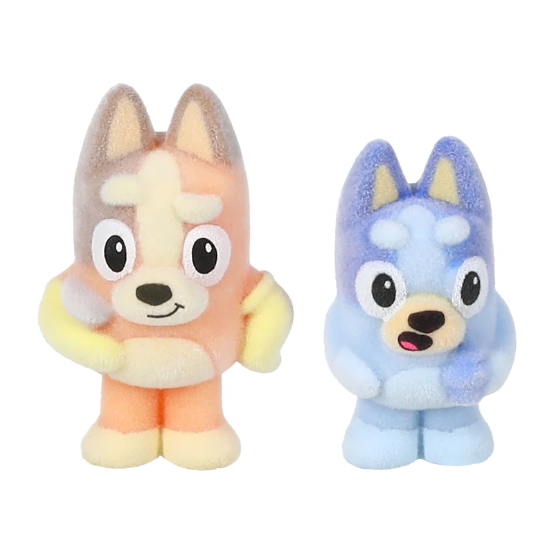 Bluey® Fuzzies Surprise Collectible Figures 2‑Pack