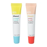 NYC Underground Glazed Lip Scrub 0.5oz 2-Pack