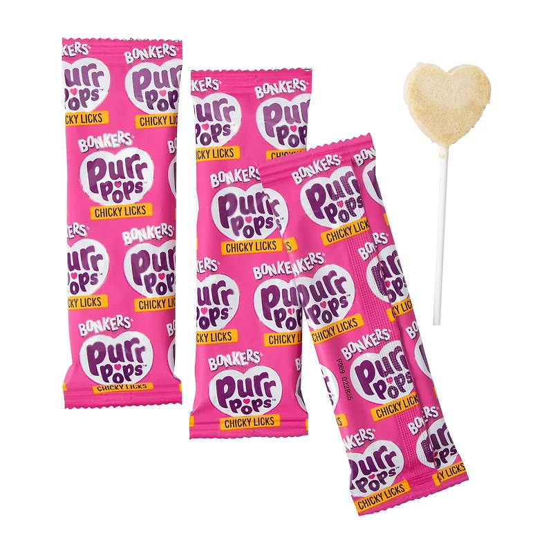 Bonkers™ Purr Pops™Chicky Licks Sticks 4-Pack