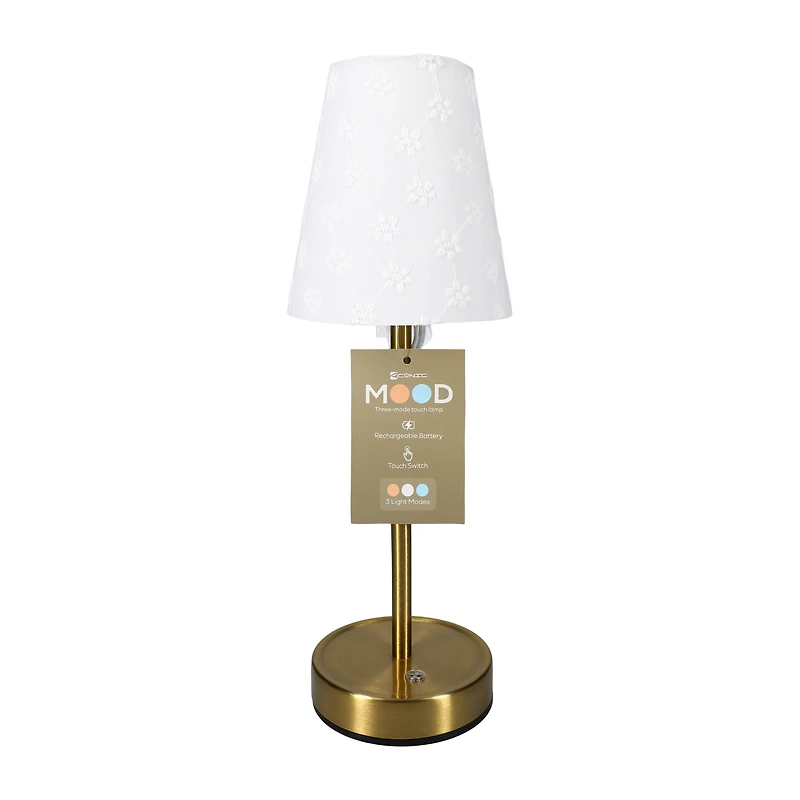 Aconic Three Mood Rechargable Touch Lamp
