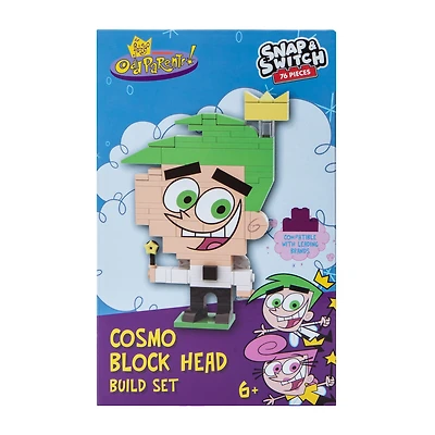 Nickelodeon™ Snap & Switch Block Head Build Set