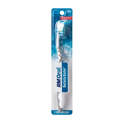 RM Oral® Bacteria Buster™ Soft Toothbrush
