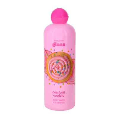 Glaze Confetti Cookie Body Wash 16oz