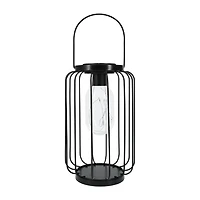 Solar Powered Metal Lantern