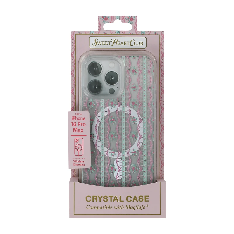 Sweet Heart Club iPhone 16 Pro Max® MagSafe® Crystal Case