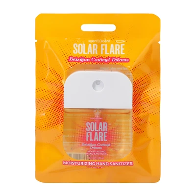 ScentXScent Solar Flare Brazilian Caramel Dreams Hand Sanitizer 1oz