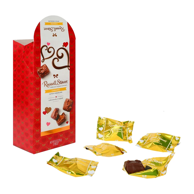 Russell Stover® Caramel Milk Chocolate 17-Pieces 8.3oz