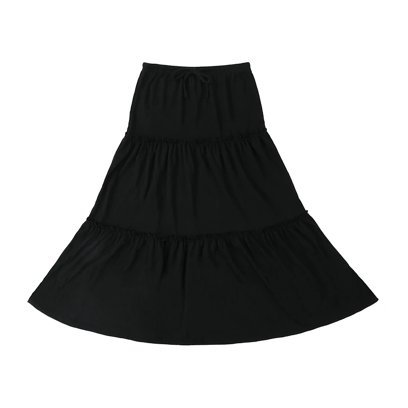 Juniors Tiered Maxi Skirt