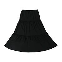 Juniors Tiered Maxi Skirt