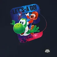Kids The Super Mario Galaxy Movie Let's-A Go! Graphic Tee