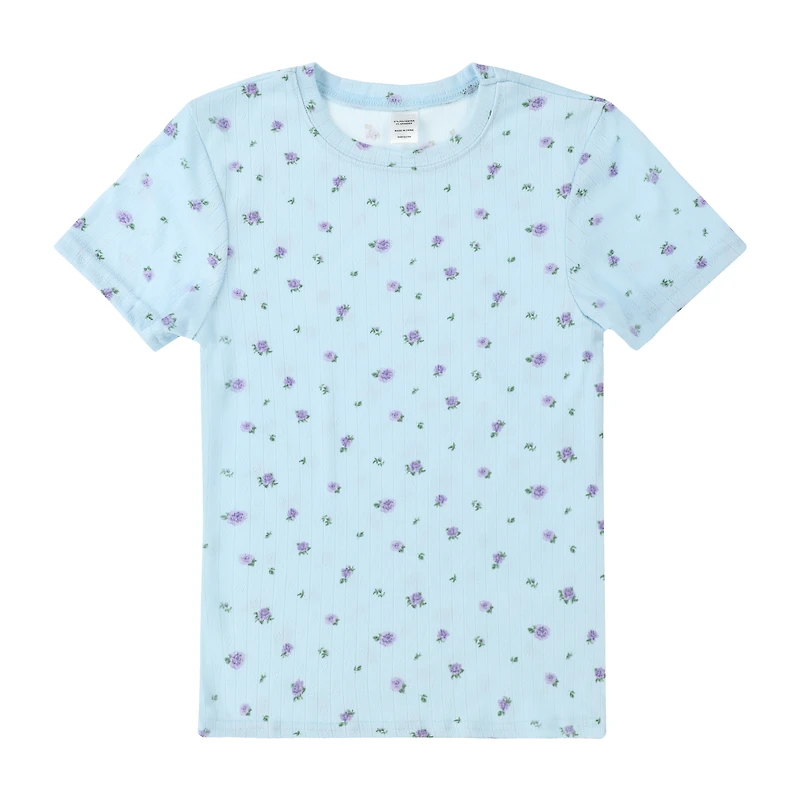 Juniors Pointelle Top