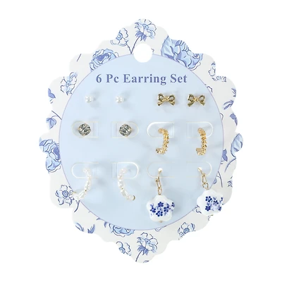 Girlitude Earrings 6-Pack