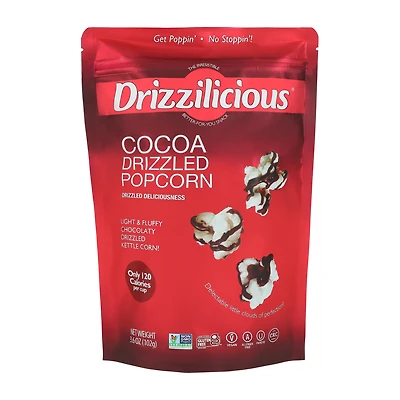 Drizzilicious® Cocoa Drizzled Popcorn 3.6oz