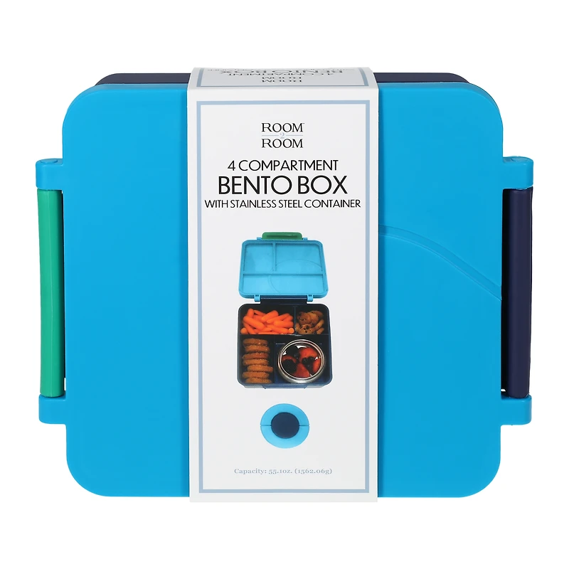 Bento Box With Stainless Steel Container 55.1oz