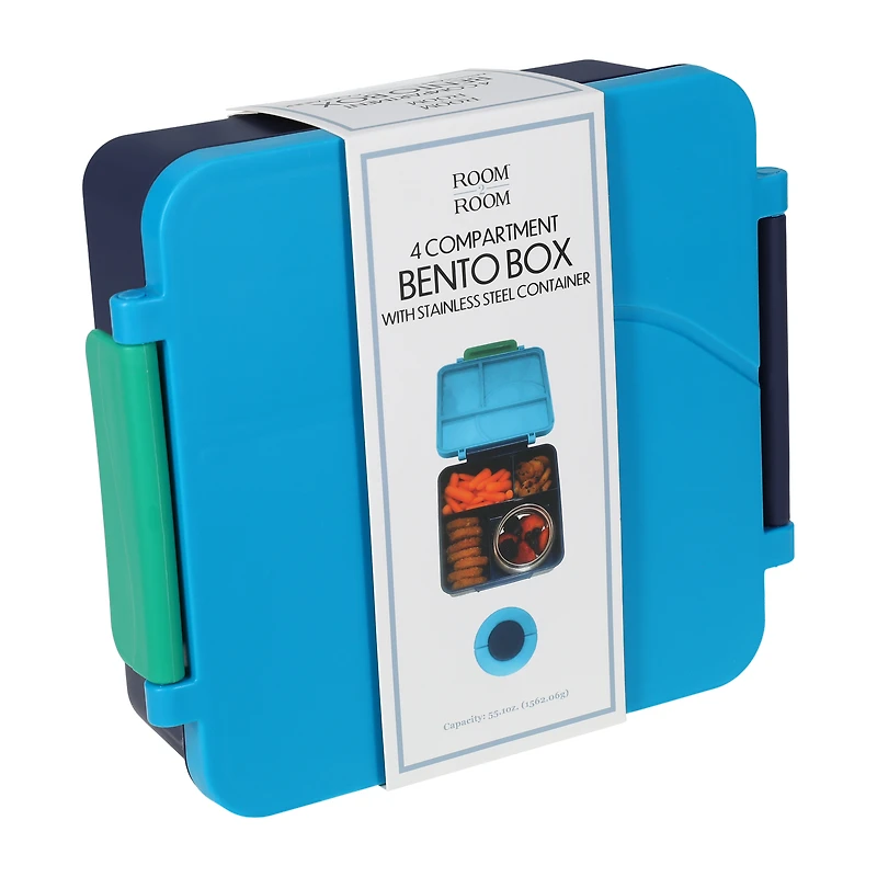 Bento Box With Stainless Steel Container 55.1oz
