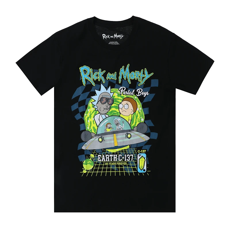 Ricky And Morty™ Portal Boys Graphic Tee