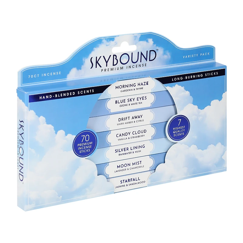 Skybound™ Incense Variety Pack 70-Pack