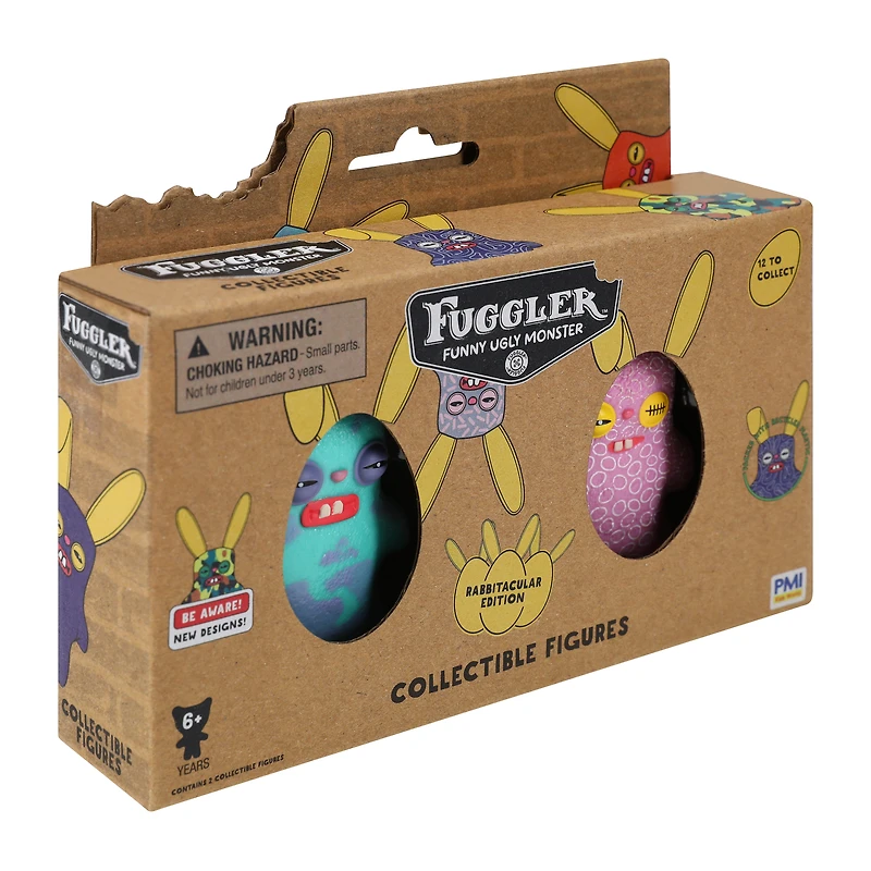 Fuggler™ Rabbitacular Edition Collectible Figures 2-Pack (Styles May Vary)