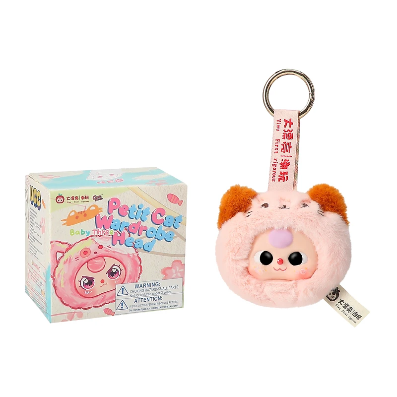 Baby Three Petite Cat Head (Styles May Vary)