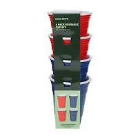 Reusable Cup Set 4-Pack