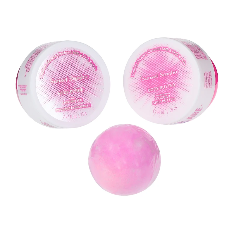 Solar Flare Sunset Samba Glow 3-Set