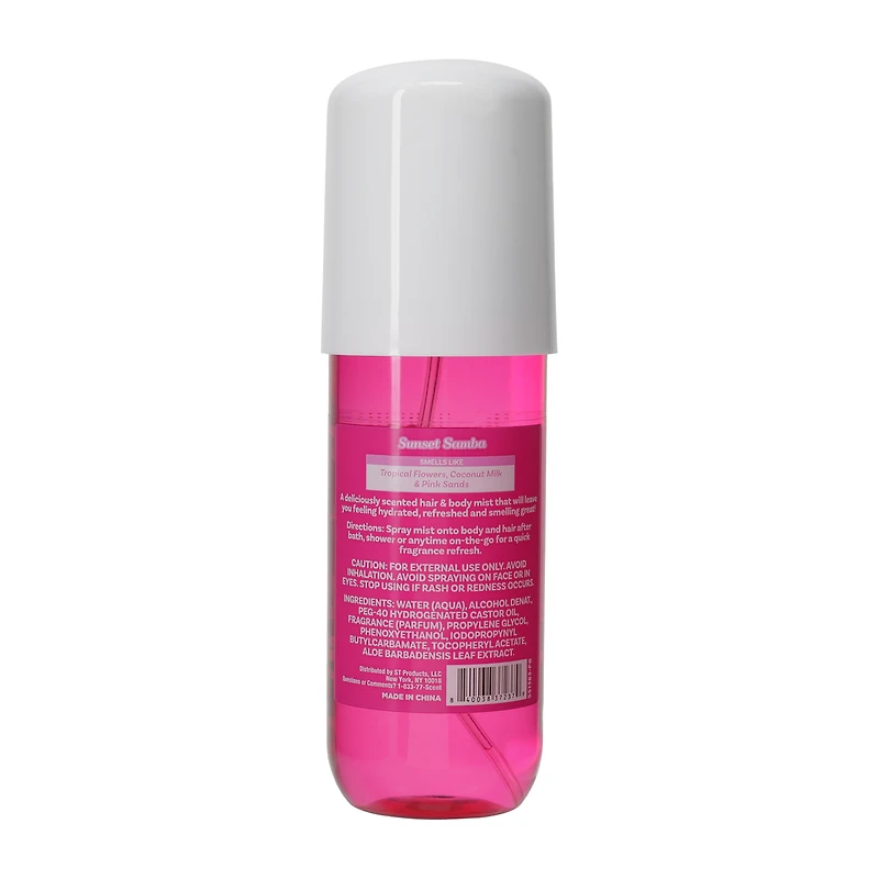 ScentXScent Solar Flare Sunset Samba Hair & Body Fragrance Mist 8oz