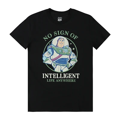 Disney PIXAR Buzz Lightyear No Sign Of Intelligent Life Anywhere Graphic Tee