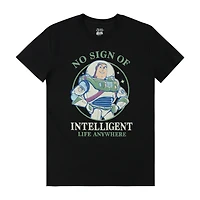 Disney PIXAR Buzz Lightyear No Sign Of Intelligent Life Anywhere Graphic Tee