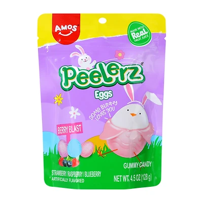 Amos® Peelerz® Eggs Berry Blast Gummy Candy 4.5oz