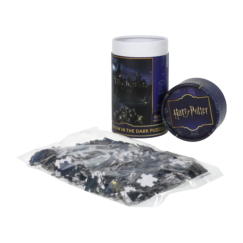 Harry Potter Hogwarts Castle Glow In The Dark Puzzle 500-Pieces