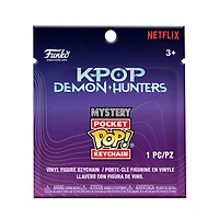Funko® Mystery Pop! Netflix K-Pop Demon Hunters Vinyl Figure Keychain (Styles May Vary)