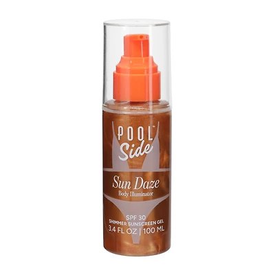 Pool Side™ Sun Daze Body Illuminator SPF30 Sunscreen Gel 3.4oz