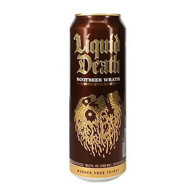 Liquid Death Rootbeer Wrath Sparkling Water 19.2oz