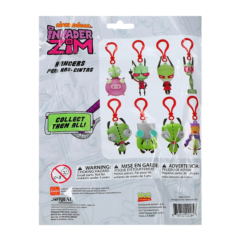 Nickelodeon™ Invader Zim™ Hangers (Styles May Vary)