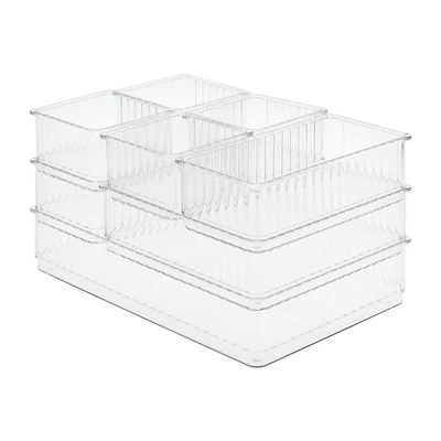 Fluted Organizer Set 8-Pack