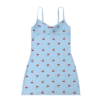 Juniors Printed Mini Dress