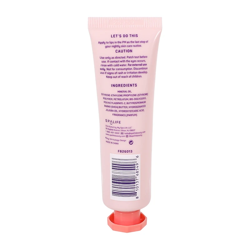 Spalife Lip Snooze Strawberry Smoothie Overnight Lip Mask 0.30z
