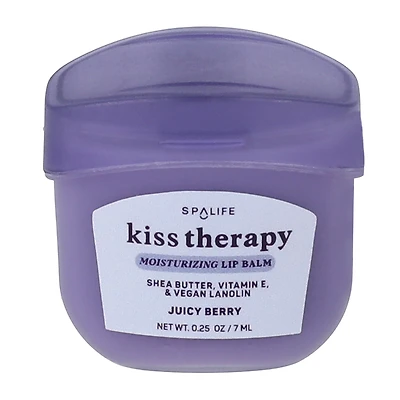 Kiss Therapy Juicy Berry Moisturizing Lip Balm 0.2oz