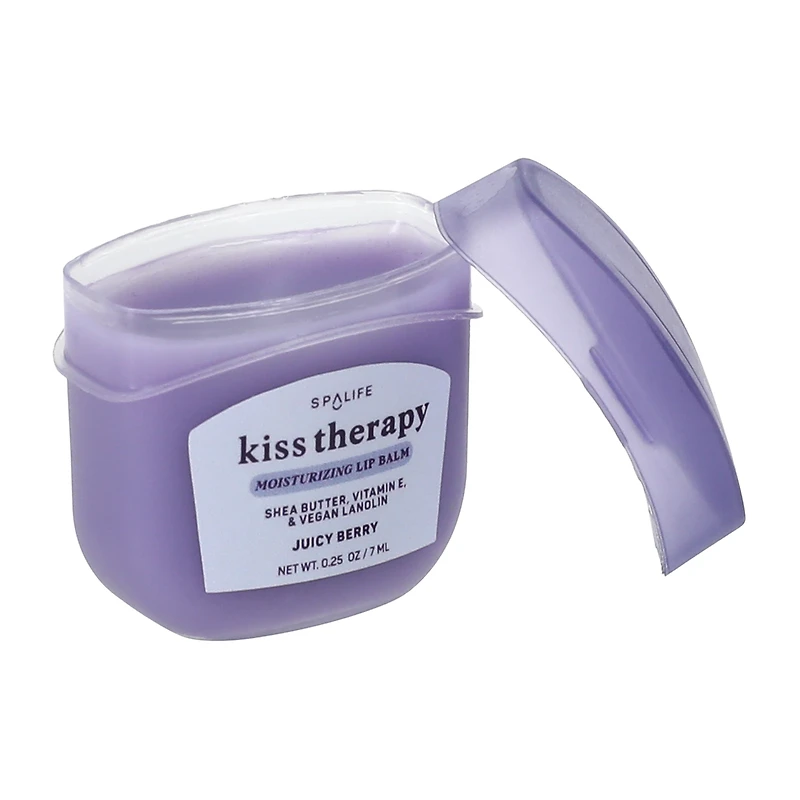 Kiss Therapy Juicy Berry Moisturizing Lip Balm 0.2oz